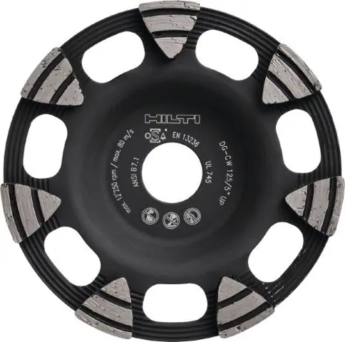 Diamantový brúsny hrniec 125 DG-CW UP