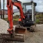 Pásový bager Kubota 2,7 t bez obsluhy