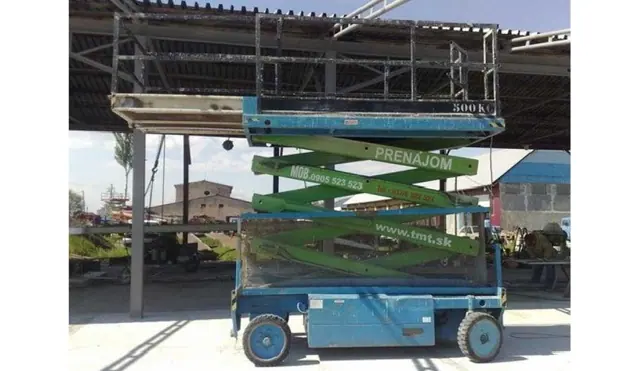 Elektrická nožnicová plošina Holland Lift X108 EL 16 – 12,8 m
