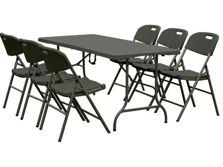 Stoličkový set (stôl + 6 stoličiek)