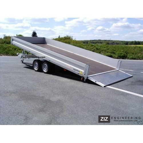 Prívesný vozík dvojnápravový do 3500kg