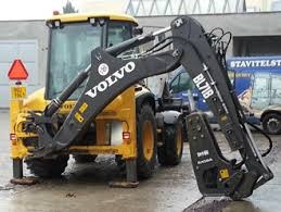 Traktor bager Volvo BL 71 búracie kladivo