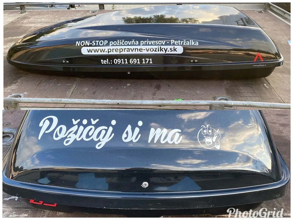 Strešné boxy 250 L, 390 L a 560 L