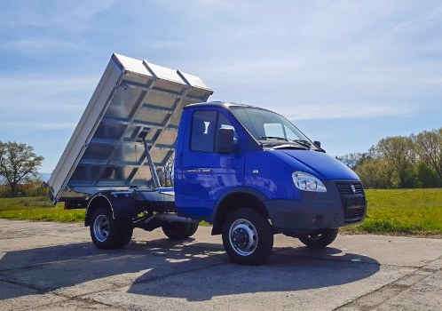 TROJSTRANNÝ SKLÁPAČ 4x4 • Gaz (Gazelle)