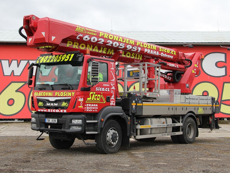 Palfinger P480 MAN TGM 4x4