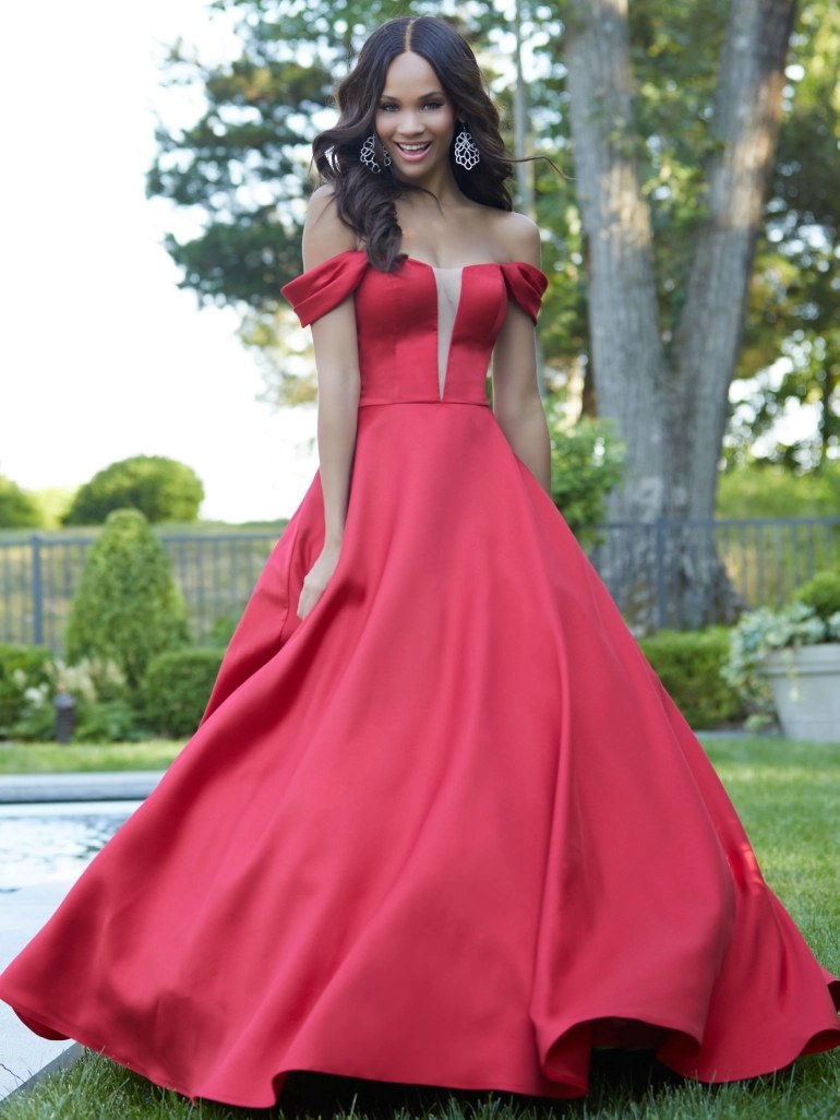 Spoločenské šaty Scarlet red