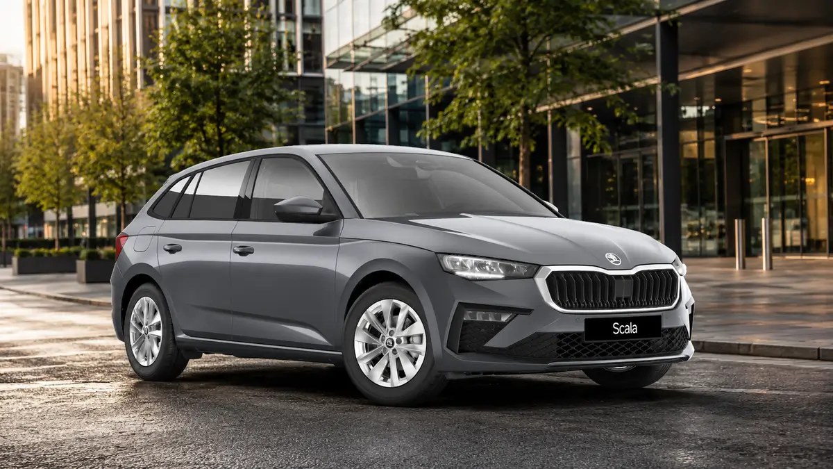 Škoda Scala 1.0 TSI Selection 115 PS sivá