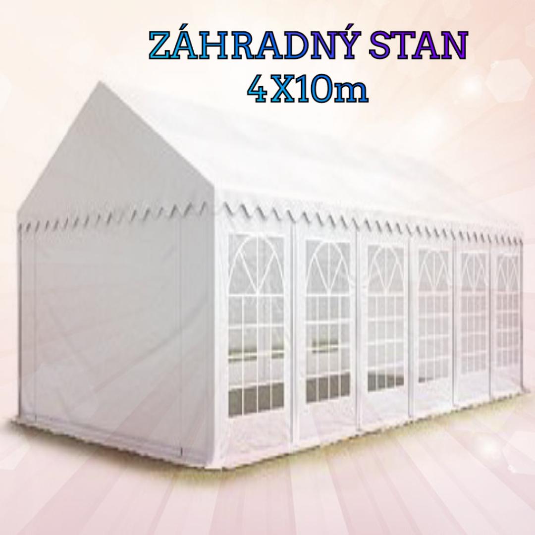 Záhradný párty stan 4x10m