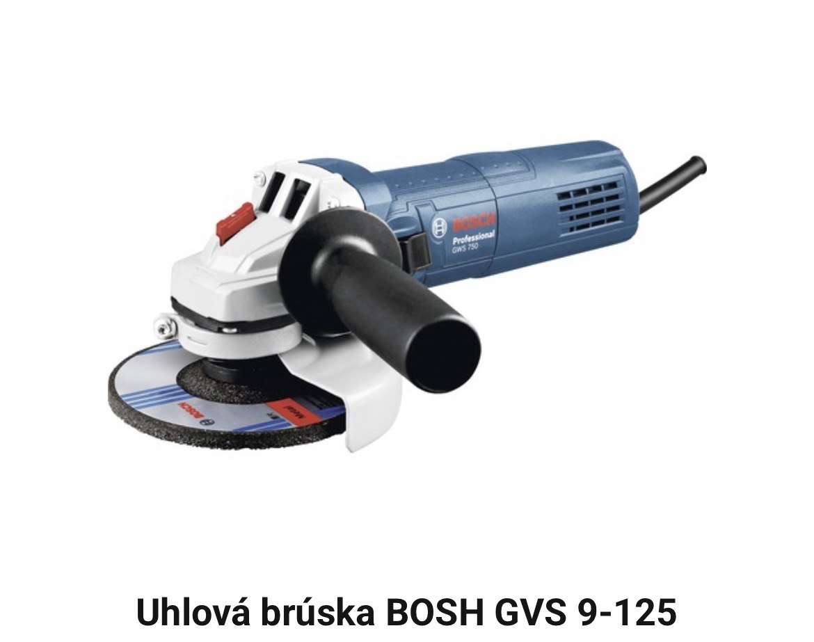 Uhlová brúska BOSH GVS 9-125