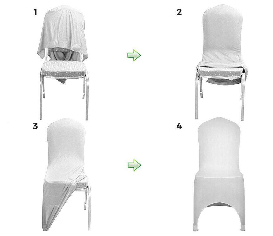 Ponúkam na prenájom návleky na stoličky a ozdobné mašle