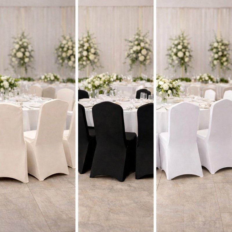 Ponúkam na prenájom návleky na stoličky a ozdobné mašle